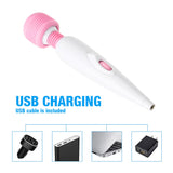 Multi-Speed Handheld Vibrator For Women Men Neck Full Body Personal Massage Wand