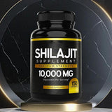 Pure Shilajit 10000mg 150 Caps Asphaltum Naturally Occurring Fulvic Acid Non-GMO
