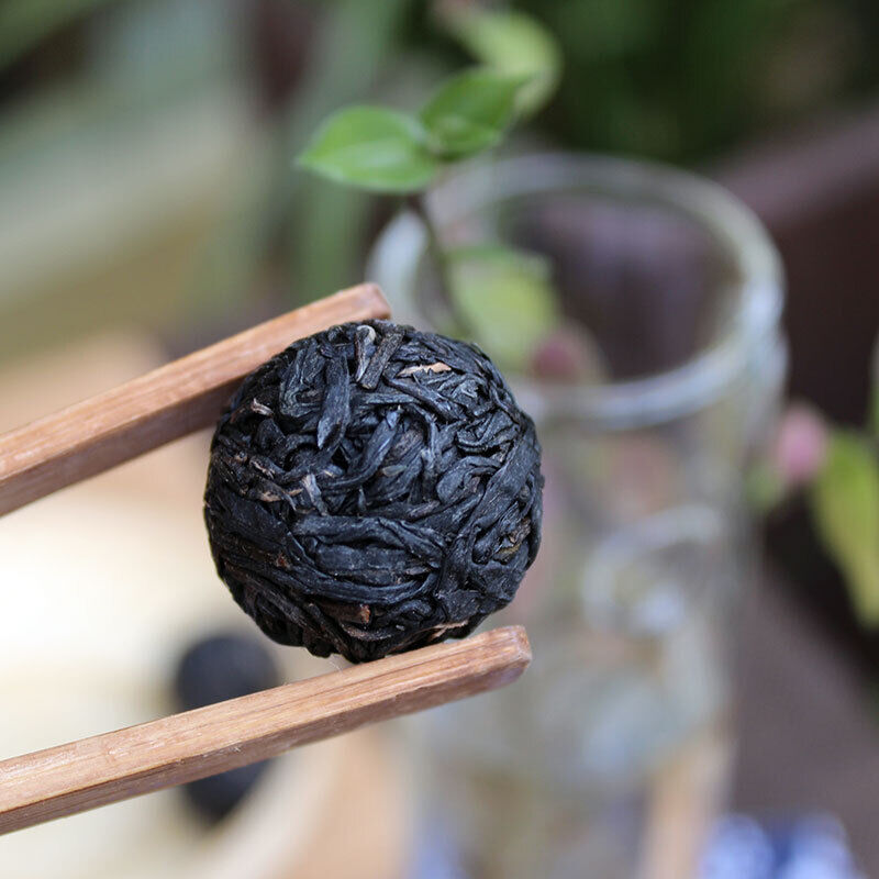 Jing Mai Mountain Zi Juan Handmade Long Zhu Purple Puer Pu-erh Tea Tuo 250g Raw