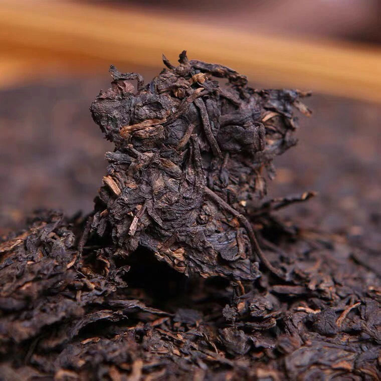 MENGKU Gong Ting Pu-erh Tea Cake Palace Pu'er Ripe Puer Tea 400g Cooked