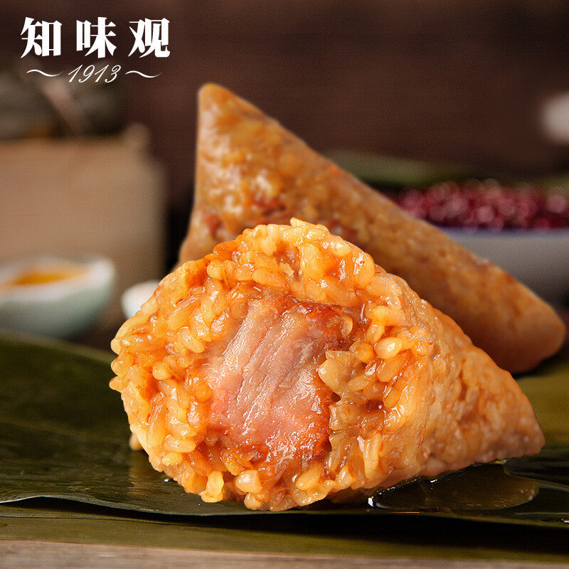 140g*2pcs Zhiweiguan Fresh meat zongzi Special Snacks Chinese Food 知味观 鲜肉粽 端午节 Secondary image