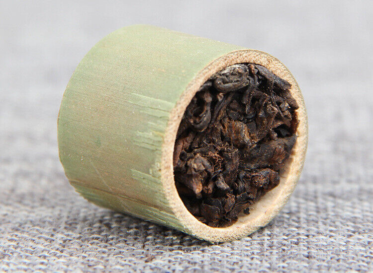 Year Supreme Bamboo Bingdao Ancient Pu'er Puerh Tea Yunnan Puer Ripe 500g