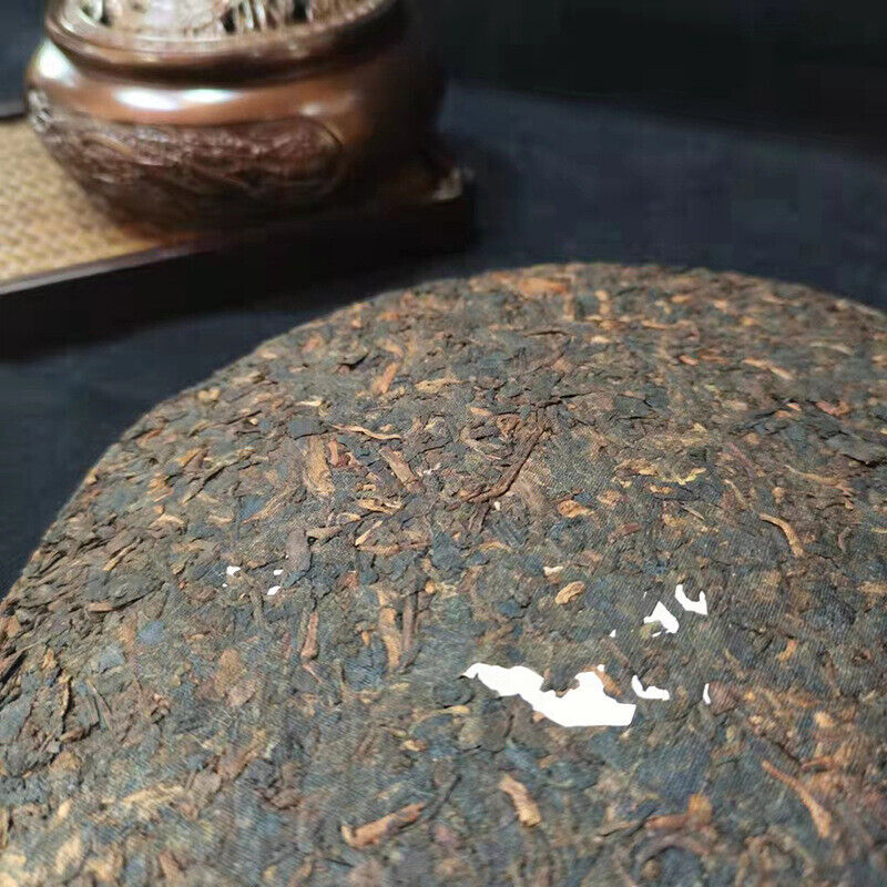 TeaTree Cooked Pu-erh Tea Cake Pu'er Black Tea 357g Laobanzhang Pu-erh Ripe Tea Old