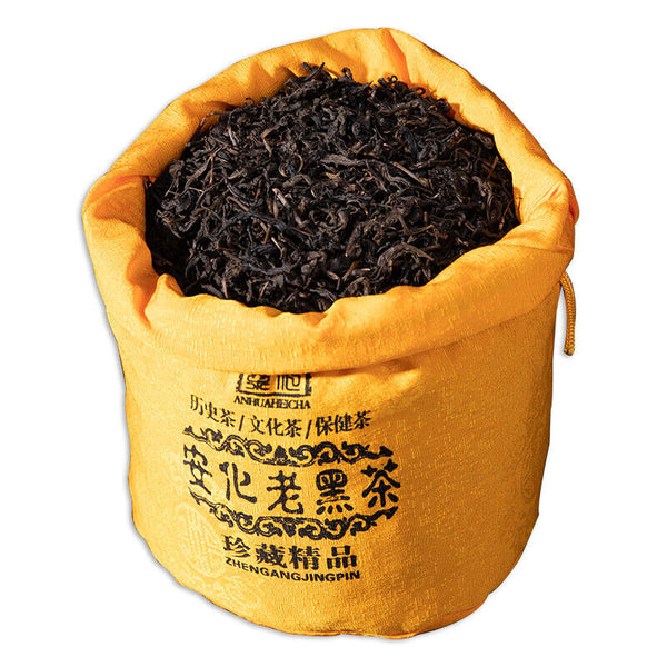 Tian Jian in Cotton Bag Heavenly Tips Hunan Anhua Tianjian Hei Cha Dark Tea 500g