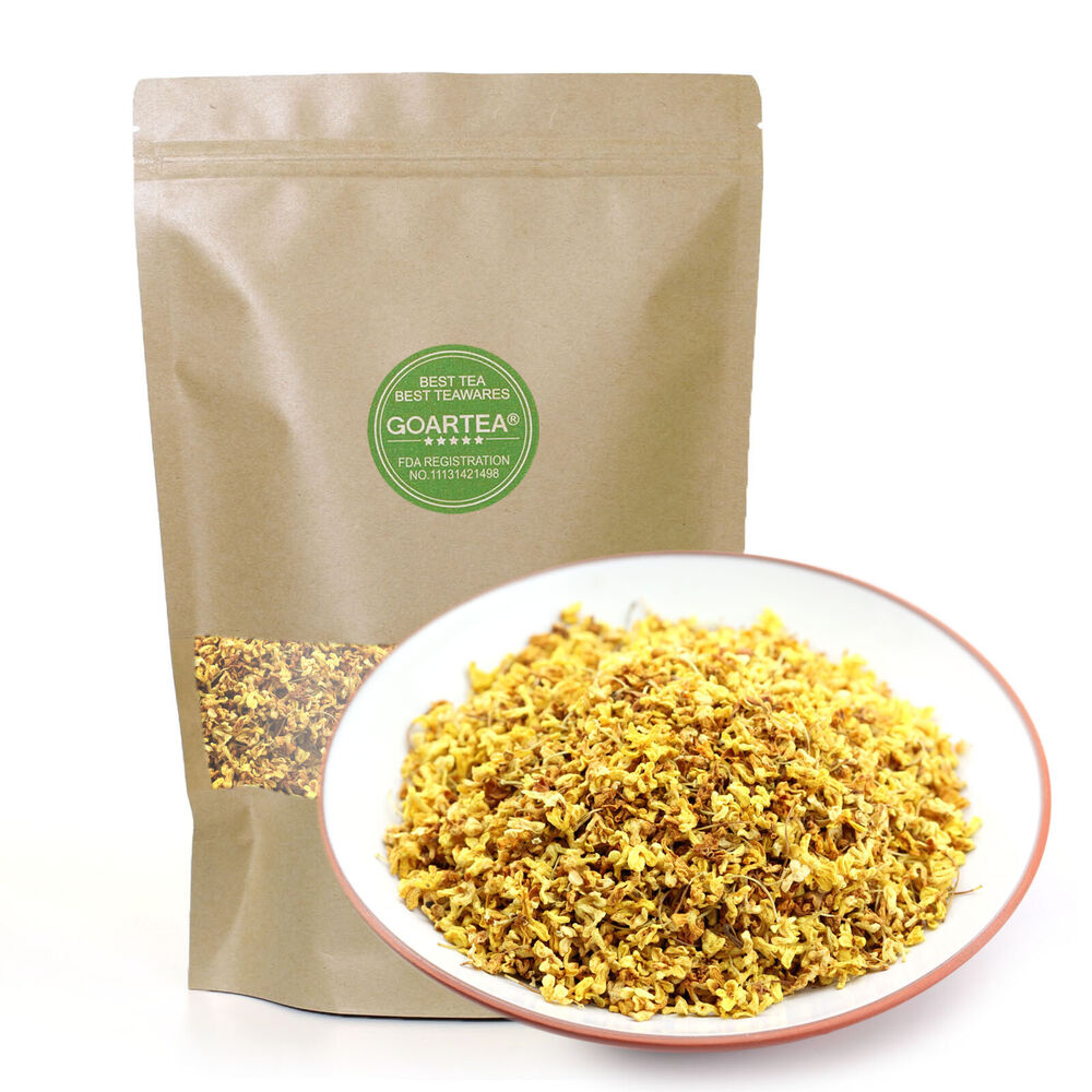 HELLOYOUNG Natural Osmanthus Flower Tea Golden Fragrant Dried Chinese Herbal