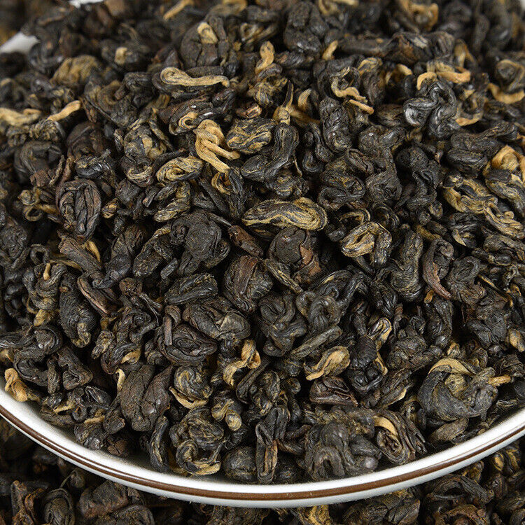 TeaDian Hong Tea Dianhong Yunnan Black Tea Dian Hong Snail FengQing Chinese Tea