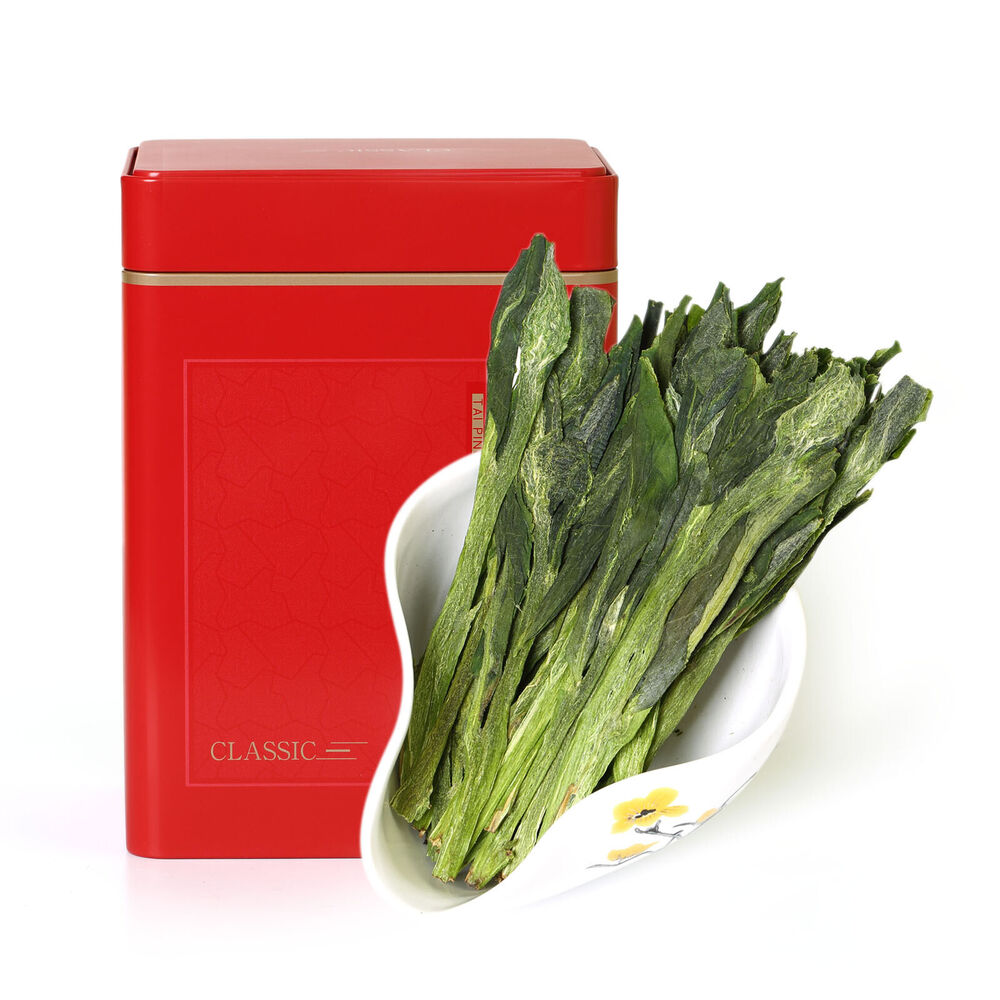 HELLOYOUNG 250g Supreme Huangshan Spring Green Tea Chinese Taiping Houkui Monkey