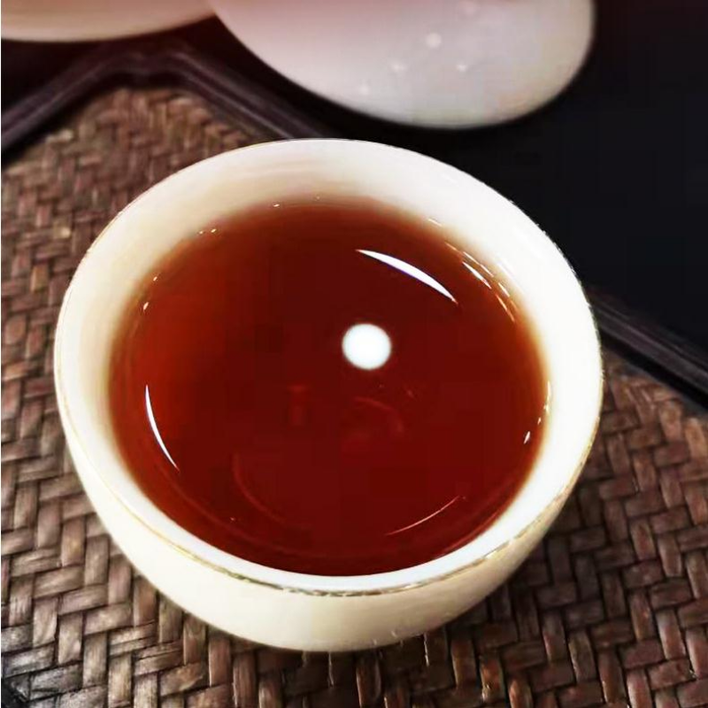 Tree Cooked Pu-erh Tea Cake Pu'er Black Tea 357g Laobanzhang Pu-erh Ripe Tea Old