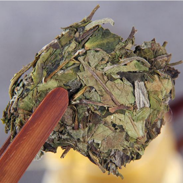 357g Yunnan Old Tree Golden White Tea Cake Organic Natural White Tea Chinese Tea