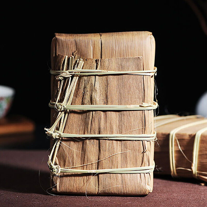 Pu Zi Wei Mengku Ba Nuo Old Leaves Old Tree Huang Pian Pu Er Raw Tea Brick 500g