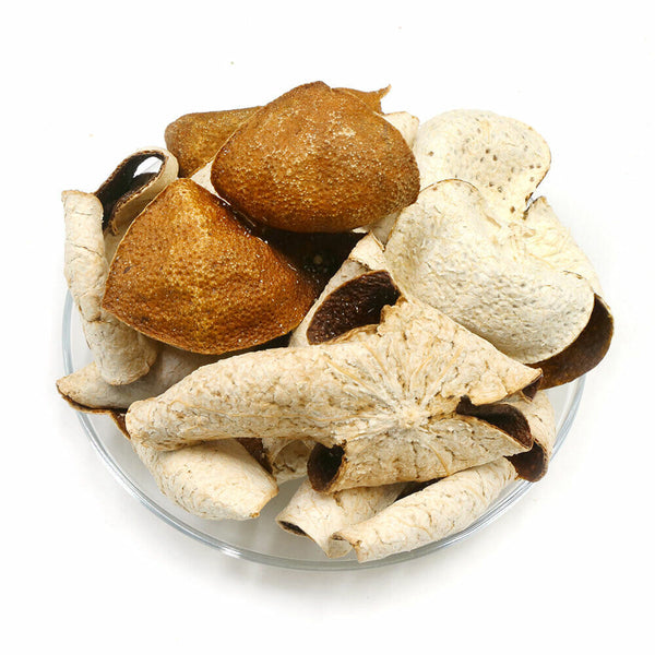 XinHui Chen Pi TianMa Producing Area Half Red Dried Tangerine Peel Tea 50g