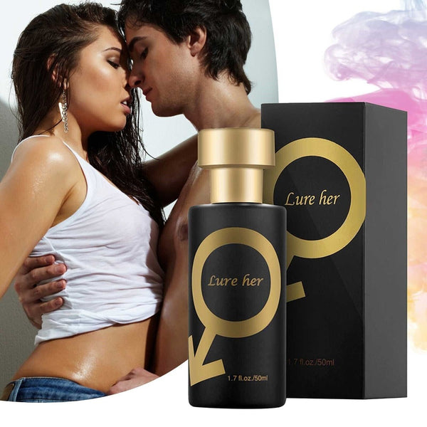 Pheromone Perfume Spray Aphrodisiac Golden Lure Her For Men to Attract Women NEW