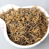 TeaOrganic Supreme Dianhong Golden Buds JIN SI Dian Hong Gold Yunnan Black Tea 250g