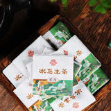 5Pcs Mini Yunnan Raw Puerh Tea Iceland Pu-erh Tea Brick 1 Piece 1 Cup Green Tea