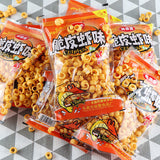 10/20/30 Bag of crispy shrimp snack Puffed latiao casual snack 脆皮虾零食膨化辣条