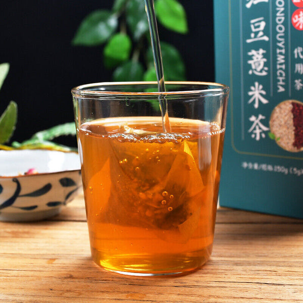 150g Red Bean+Coix Seed Herbal Tea Chinese Herbs Health Care Tea Health Benefits
