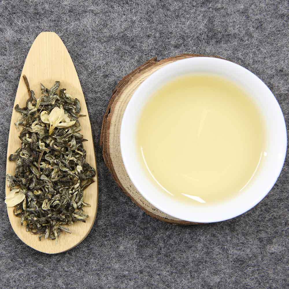 Dried White Jazmine Flower Tea Jasmine Flower Chinese Green Tea  Loose Leaf