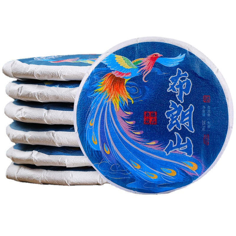 357g Yunan Puerh Tea Bulang Mountain Raw Pu-erh Tea Cake Chinese Pu'er Green Tea