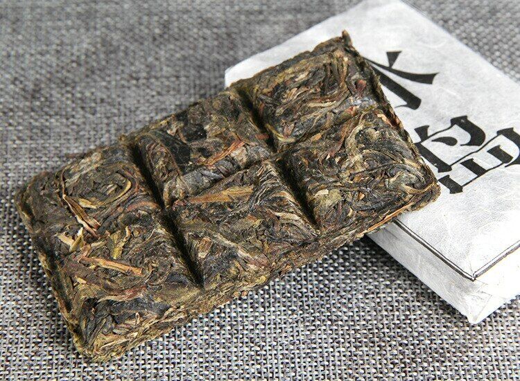 Chinese Yunnan Mini Shen Puer Tea Brick Little Raw Puer Tea 50g
