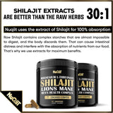 Shilajit Pure Himalayan Organic Ashwagandha Maca Ro... 1000mg Health Complex as
