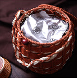 CHINA TEA LIU PAO TEA 5105 Wuzhou Liubao Dark Tea 500g Hei Cha Baskets