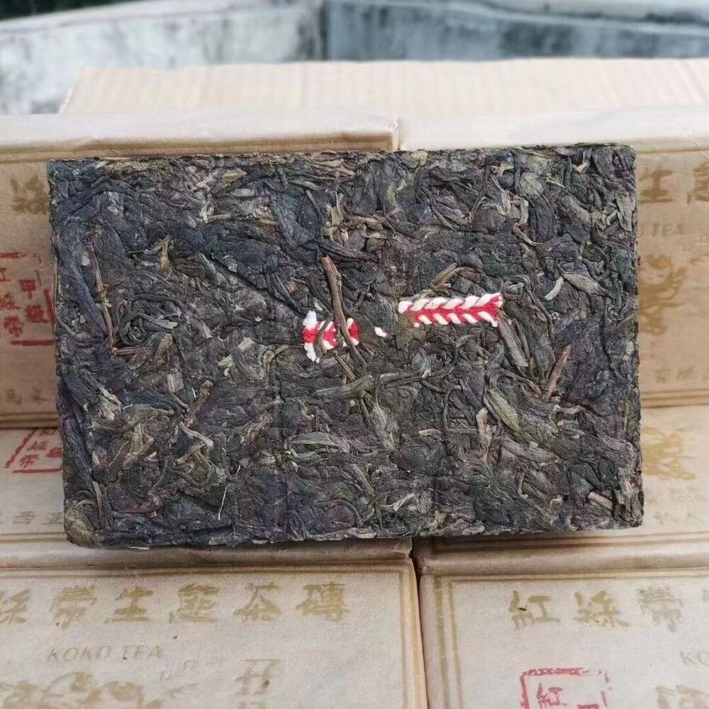 500g Yunnan Old Pu-erh Brick Tea Old Pu'er Raw Tea Brick Premium Puerh Tea Secondary image