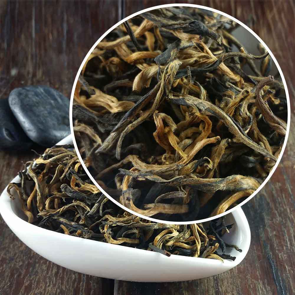 TeaDian Hong Year China Yunnan Famous Black Tea With Golden Buds