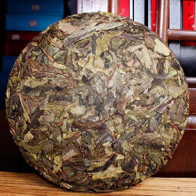 Yunnan Puerh Raw Tea 357g Lceland Golden Leaves Raw Pu'er Tea Cake Pu-erh Tea