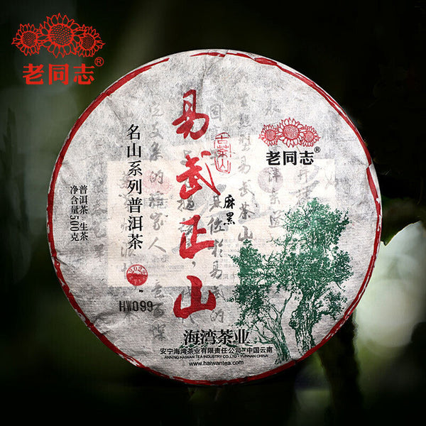 Haiwan Yi Wu Zheng Shan Raw Purerh Tea Ma Hei Mountain Sheng Puer Tea 500g