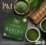 I Am Worldwide Amazing Pure Organic Barley For 1 Box Or 10 Sachet Free Shipping