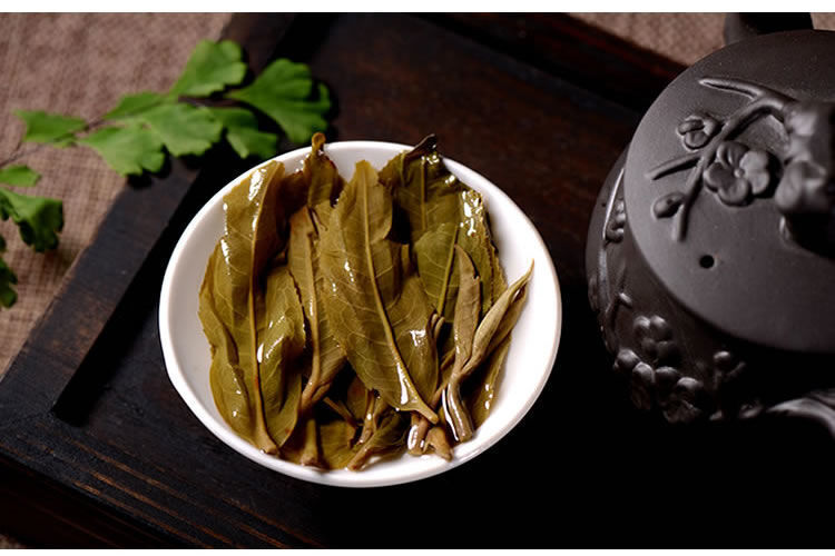 Puwen Yunya Yun Nan Qi Zi Bing Cha Premium Pu-erh Tea Cake 357g Raw Pu Er