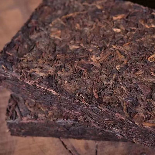 250g Cooked Pu-erh Tea Brick Mansong Puerh Ripe Tea Premuim Big Leaf Pu'er Tea