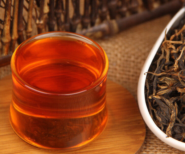 TeaOrganic Red Tea Yunan Black Tea 58 Dianhong Tea Golden Black Tea Bud Snail