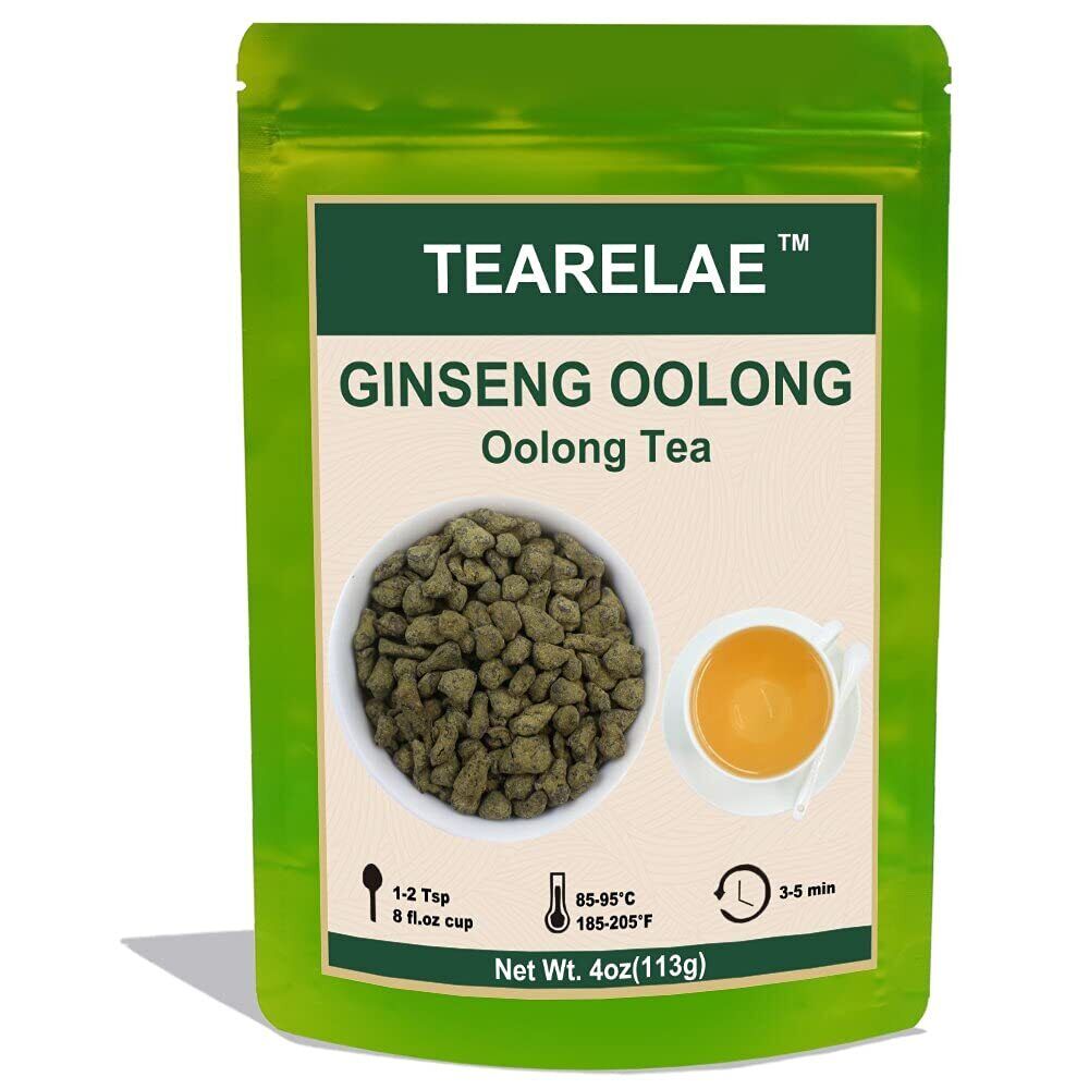 TEARELAE Ginseng Oolong Tea Rich Floral Aroma Help Restore Energy 113g Main image