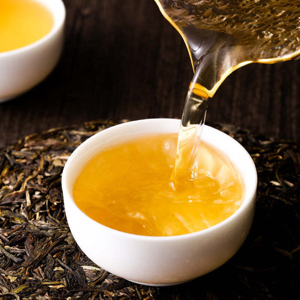 357g Yunan Puerh Tea Bulang Mountain Raw Pu-erh Tea Cake Chinese Pu'er Green Tea