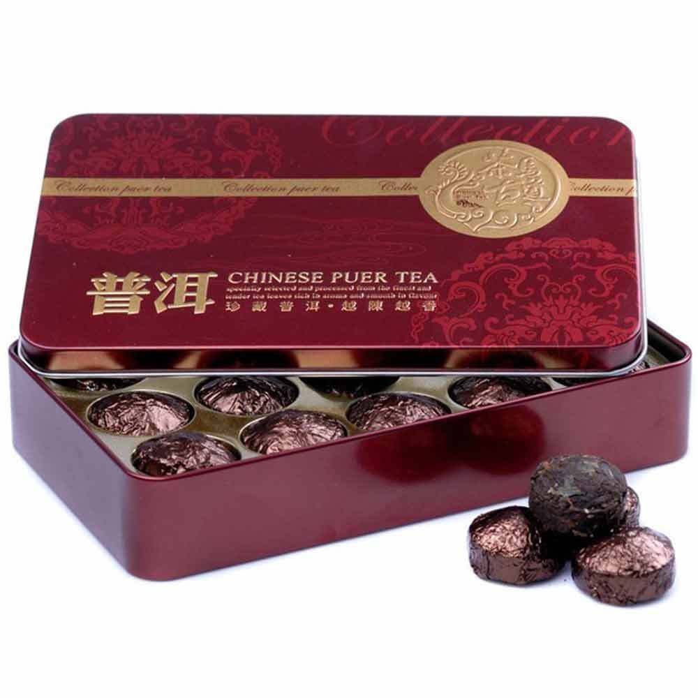 /Glutinous Rice Ripe Mini Puer Puerh Tea Shu Puerh Tuocha Gift Pack 75g Main image