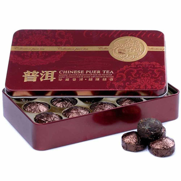 /Glutinous Rice Ripe Mini Puer Puerh Tea Shu Puerh Tuocha Gift Pack 75g