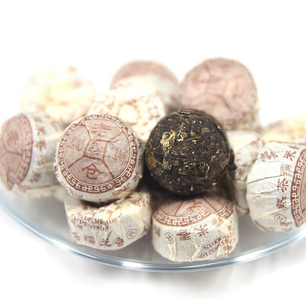 Laocang yr Mini Puer Tuocha Glutinous Aroma Rice Ripe Puerh Tuo Cha Main image
