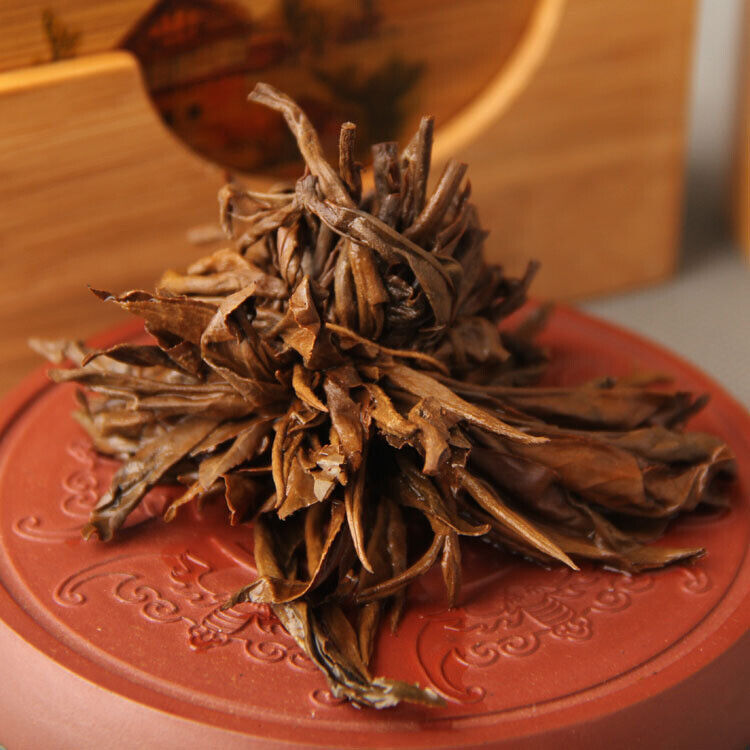 TeaChinese Handmade Black Tea Golden Yunnan Dianhong Dragon Pearl Dian Hong