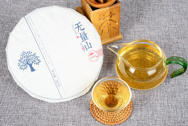 357g Pu-erh Cake Tea Wu-er Mountain Early Spring Tea Seven Seed Cake Raw Tea