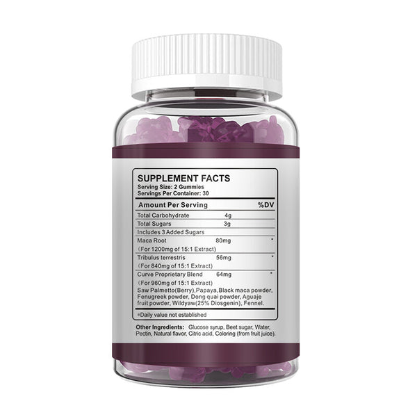 100% Natural Maca Root Plus Butt Firming BBL-Gummies for Butt Hips Enlargement