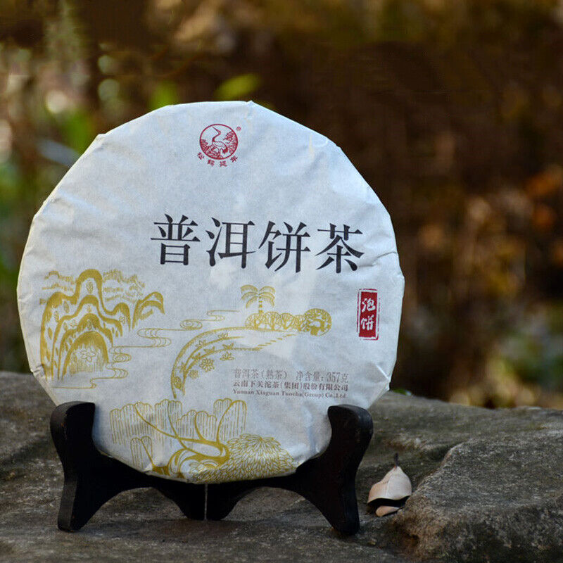 Yunnan XiaGuan Tuocha Pu'er Tea Pu Er Ripe Shu Puer Pao Bing Cake 357g Main image