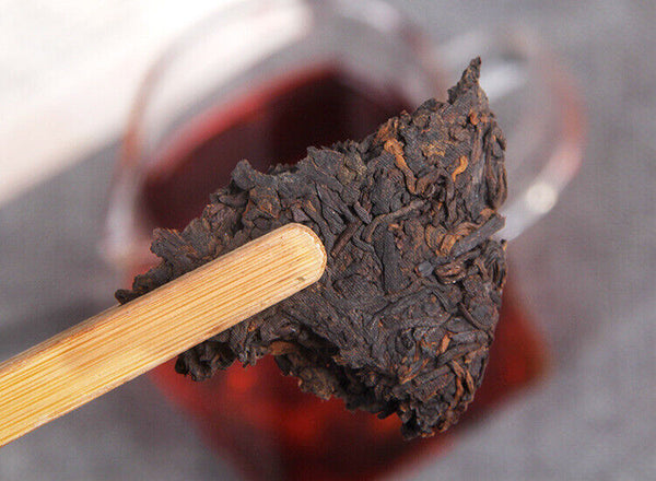 Year Yunnan Longsheng Puerh Tea Cake Classic 0658 Pu'er Ripe Tea 357g