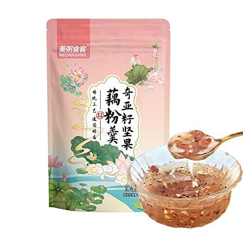 Nut Lotus Root Starch Soup Instant 500g/bag Chinese LIAN OU FEN GEN Breakfast Main image