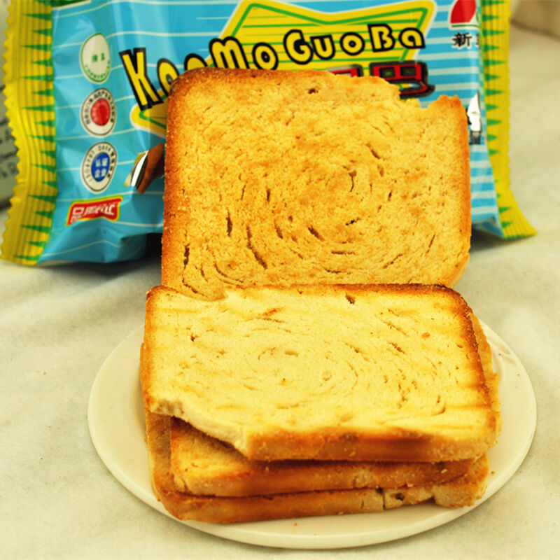 63g*18 bags Crispy rice Chinese Food Snacks 烤馍锅巴 Kao Mo Guo Ba 饼干 零食 馒头 烤馍片 Secondary image