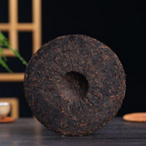 357g Yunnan Puerh Ripe Tea Cake Bangpen Old Tree Pu-erh Cooked Tea Old Pu'er Tea