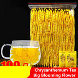 20pcs-100pcs Yellow Chrysanthemum Tea Big Blooming Flower Dry Herbal Health Tea