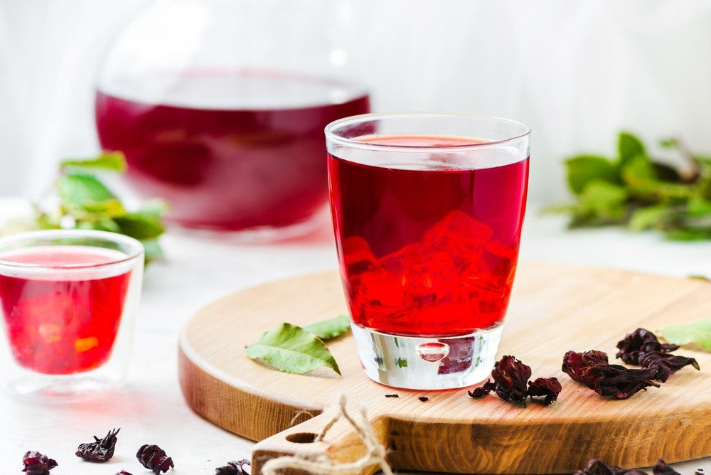 Hibiscus Tea  Dried Hibiscus Flowers Cut & Sifted