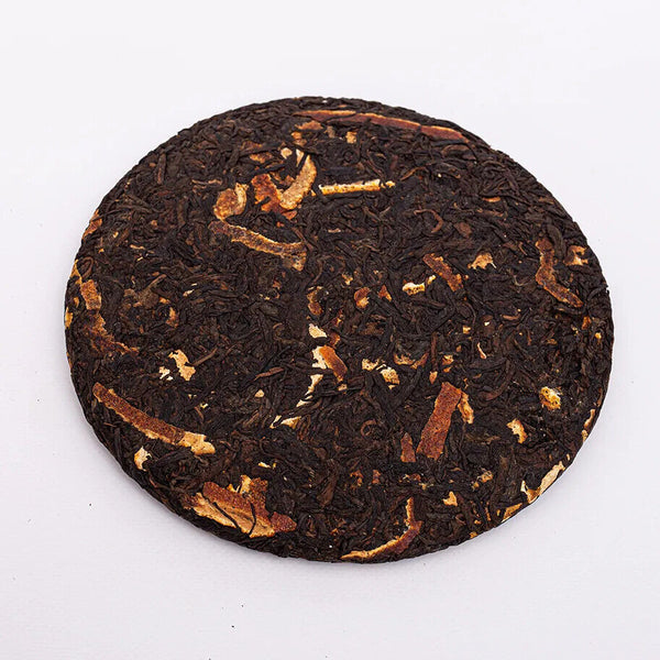 Tangerine Peel Puerh Tea Gu Yi Dried Orange Peel Pu-erh Ripe Pu'er Tea 357g