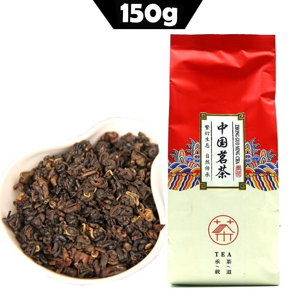 Yunnan Dianhong Fengqing Red Spiral Black Chinese Tea Red Tea 150g Main image